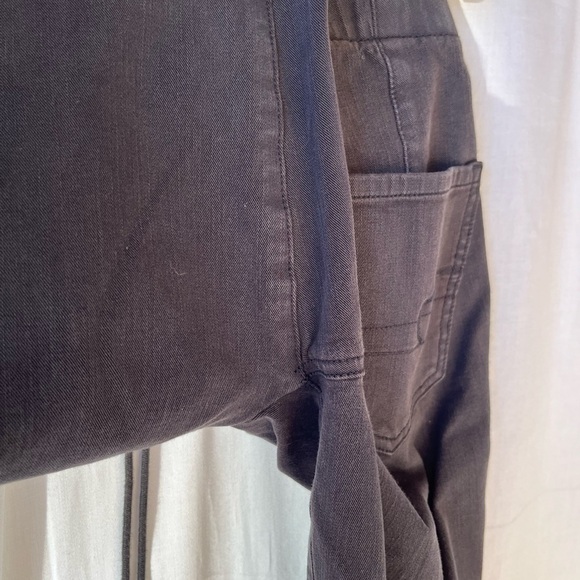 American Eagle Outfitters 360 Next Level Stretch Lace Up Denim Jean in Black - Picture 8 of 16
